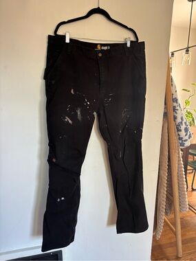 Carhartt Straight Fit Painted Jeans 42x32